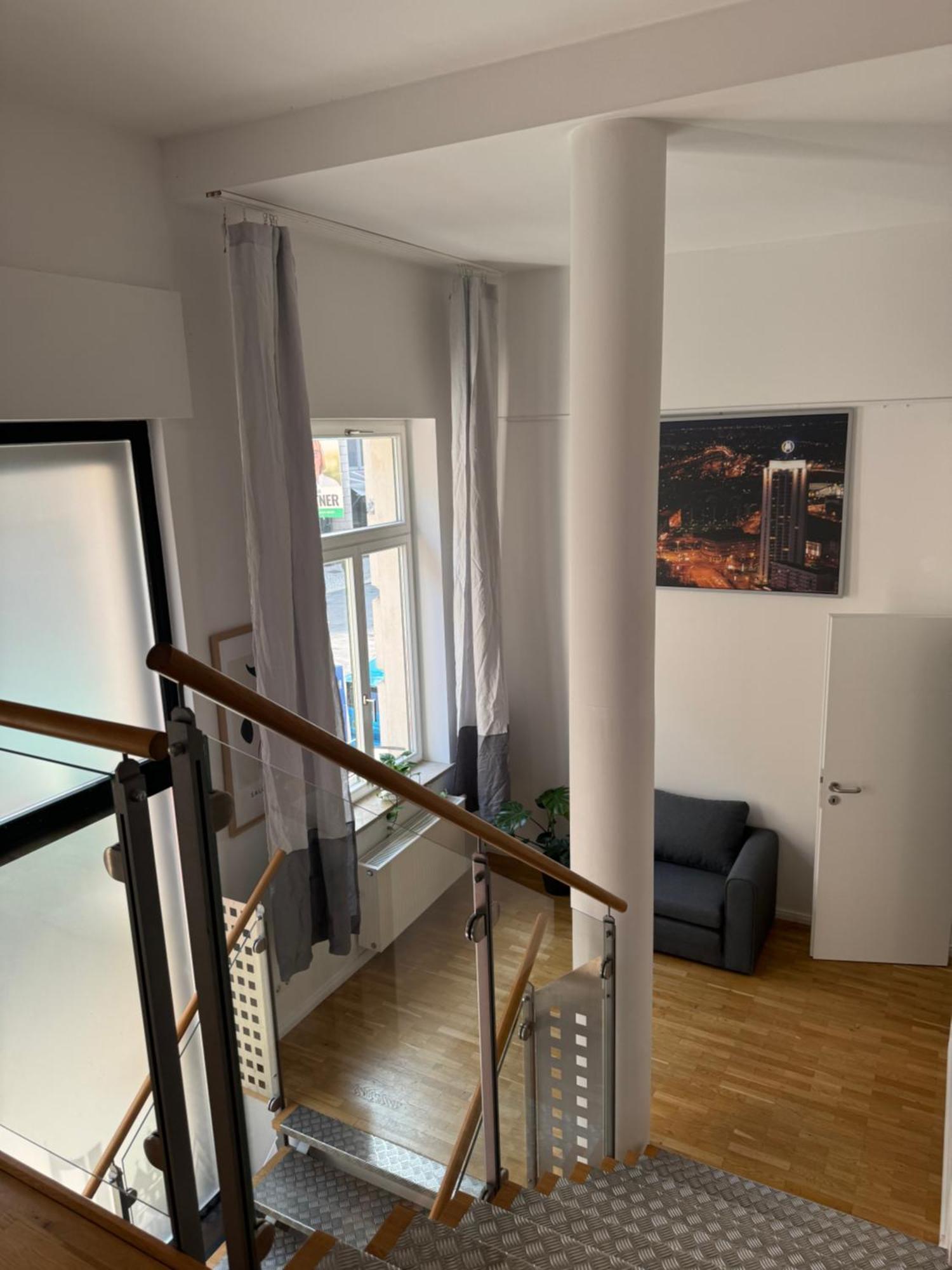 Appartment-Loft "Moonart" Leipzig-Zentrum Exterior foto